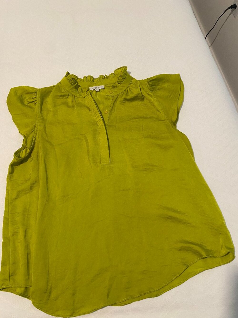 Chartreuse Blouse